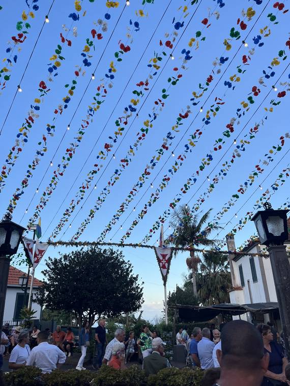 Fête de village à Madère